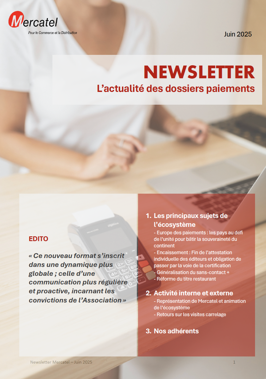 Newsletter du mois de juin 2025
